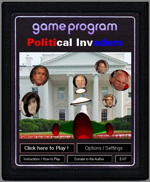 Click to view Political Invaders 1.6 screenshot